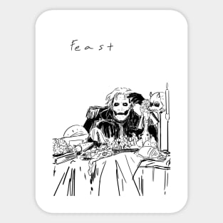 Feast Sticker